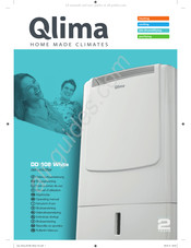 Qlima DD 108 White Gebruiksaanwijzing