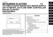 Mitsubishi Electric PAR-W21MAA Handleiding