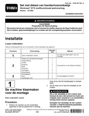 Toro Workman GTX Installatie-Instructies