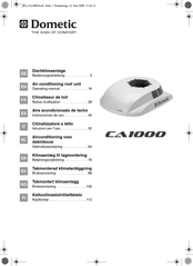 Dometic CA1000 Gebruiksaanwijzing