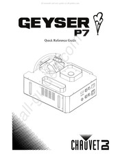 Chauvet DJ Geyser P7 Beknopte Handleiding