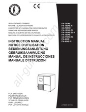 Hoshizaki FM-150KE Gebruiksaanwijzing