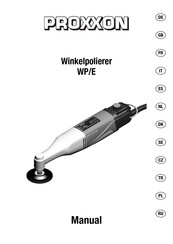 Proxxon WP/E Handleiding