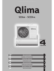 Qlima S33 Series Gebruiksaanwijzing