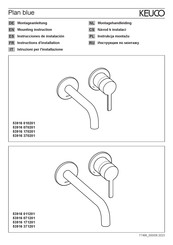 KEUCO Plan blue 53916 010201 Montagehandleiding