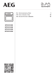 AEG BPS535160W Gebruiksaanwijzing