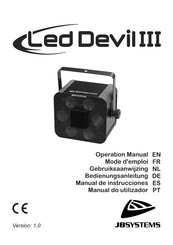 JB Systems Led Devil III Gebruiksaanwijzing