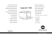 Konica Minolta magicolor 7450 Handleiding