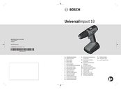 Bosch UniversalImpact 18 Oorspronkelijke Gebruiksaanwijzing