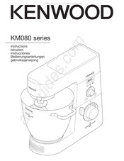 Kenwood KM080 Series Gebruiksaanwijzing