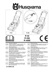 Husqvarna R 43 Handleiding