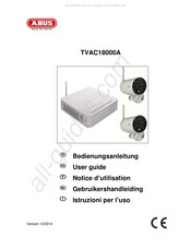 Abus TVAC18000A Gebruikershandleiding