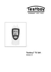 Testboy TV 341 Gebruiksaanwijzing