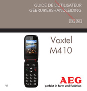 AEG Voxtel M410 Gebruikershandleiding