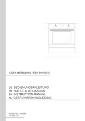 Amica EBX 944 630 S Gebruikershandleiding
