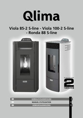 Qlima Viola 85-2 S-line Gebruiksaanwijzing