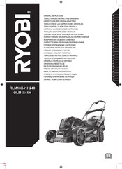 Ryobi RLM18X41H240 Vertaling Van De Originele Handleiding