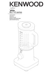 Kenwood Johann Lafer BL710 Series Gebruiksaanwijzing