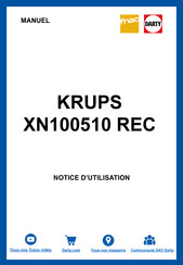 Krups Nespresso Inissia XN100510 REC Handleiding