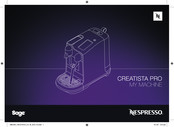 Sage Nespresso CREATISTA PRO Handleiding