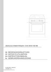 Amica 2022CG2.334eEHiTsDpSm Gebruikershandleiding