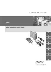 SICK L4000 Handleiding