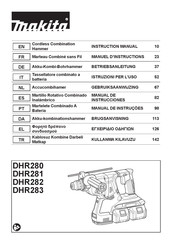 Makita DHR281 Gebruiksaanwijzing