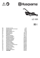 Husqvarna LC 137i Gebruiksaanwijzing