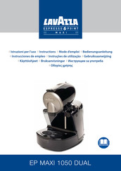 LAVAZZA EP Maxi 1050 Dual Gebruiksaanwijzing