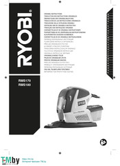 Ryobi RMS170 Vertaling Van De Originele Handleiding