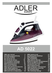 Adler europe AD 5022 Handleiding