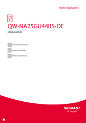 Sharp QW-NA25GU44BS-DE Gebruikershandleiding