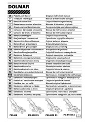 Dolmar PM-4602 S3 Oorspronkelijke Gebruiksaanwijzing