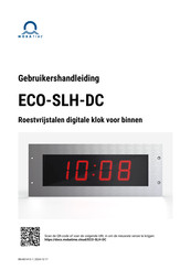 Mobatime ECO-M-DC Gebruikershandleiding