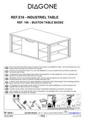 Gautier Diagone E16 Montage-Instructies