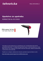 Remington Pro-Air Dry D5950 Handleiding