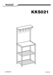 Songmics VASAGLE KKS021 Handleiding