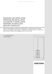 Stiebel Eltron DEL 18/21/24 Plus Handleiding Voor Bediening En Installatie