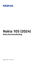 Nokia 105 2024 Gebruikershandleiding