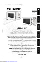 Sharp R-852 Handleiding