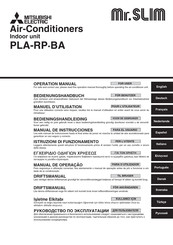 Mitsubishi Electric Mr.Slim PLA-RP60BA Bedieningshandleiding