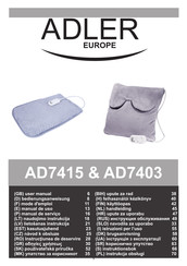 Adler europe AD7403 Handleiding