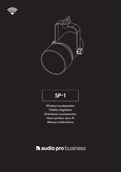Audio Pro Business SP-1 Handleiding