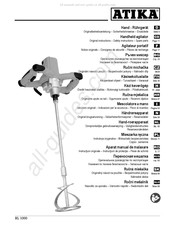 ATIKA RL 1000 Oorspronkelijke Gebruiksaanwijzing