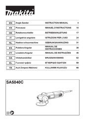 Makita SA5040C Gebruiksaanwijzing