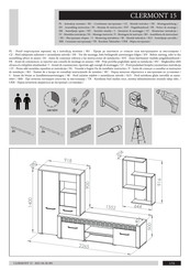 ML MEBLE CLERMONT 15 Montage-Instructies