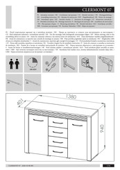 ML MEBLE CLERMONT 07 Montage-Instructies