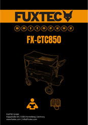 FUXTEC FX-CTC850 Originele Gebruikershandleiding