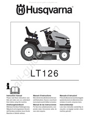 Husqvarna LT126 Instructieboekje