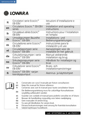 Lowara Ecocirc EBV Series Installatiehandleiding